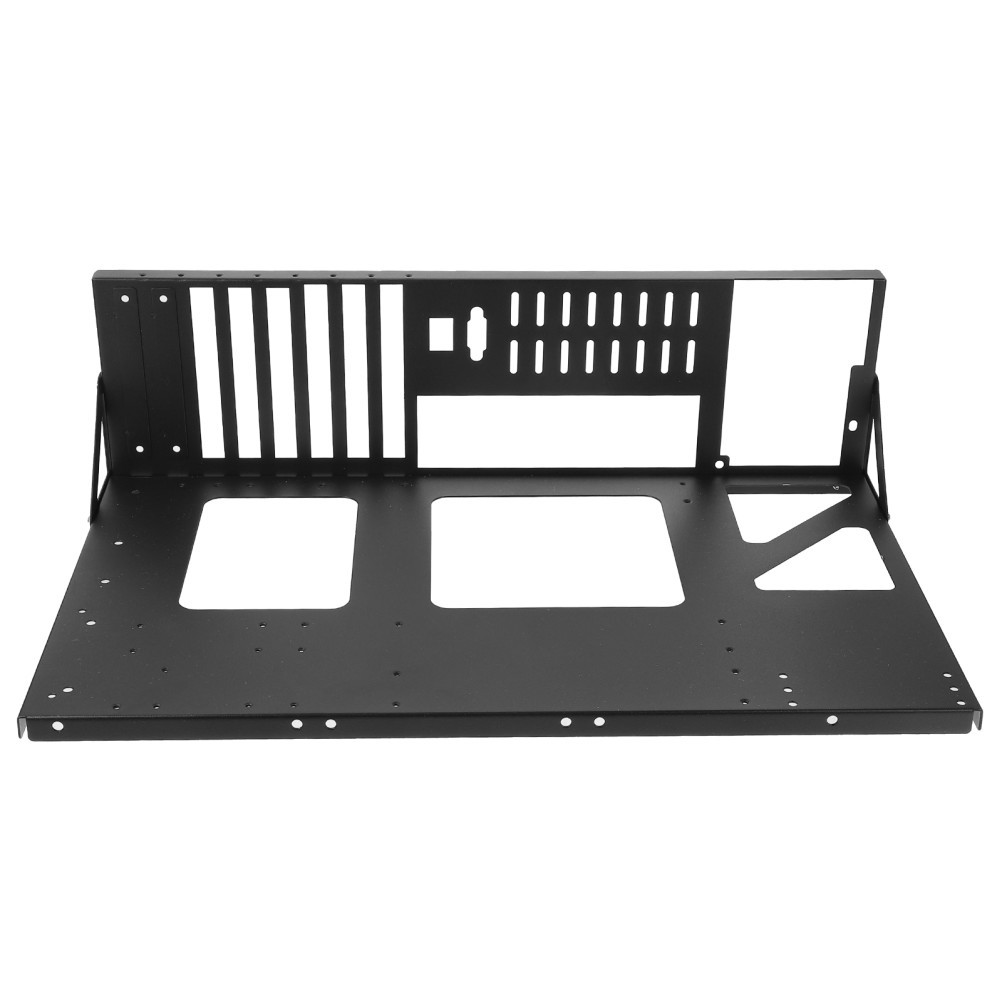 Steel Motherboard Bracket Computer Case Frame Black Holder