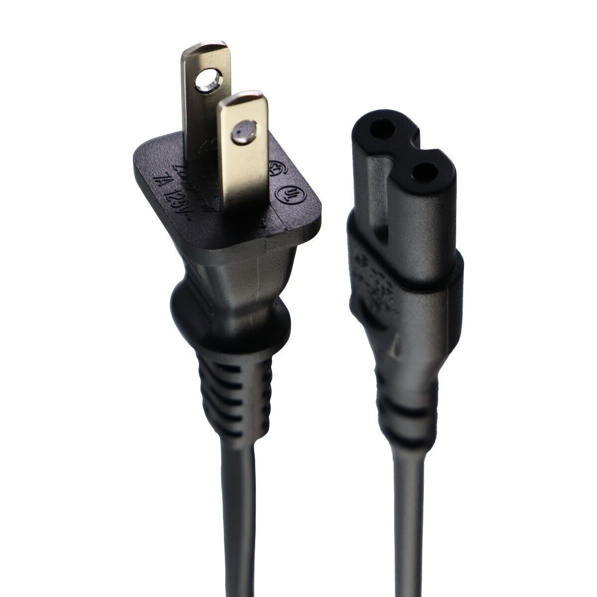 Longwell LS-7J 2 Prong Power Cord for JET - UL Listed - Black