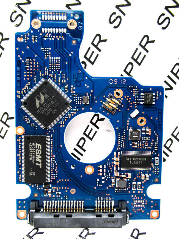PCB - Hitachi 160GB HTS543216A7A384 SATA 0J11521 Laptop DA3734 HardDrive DA4721_