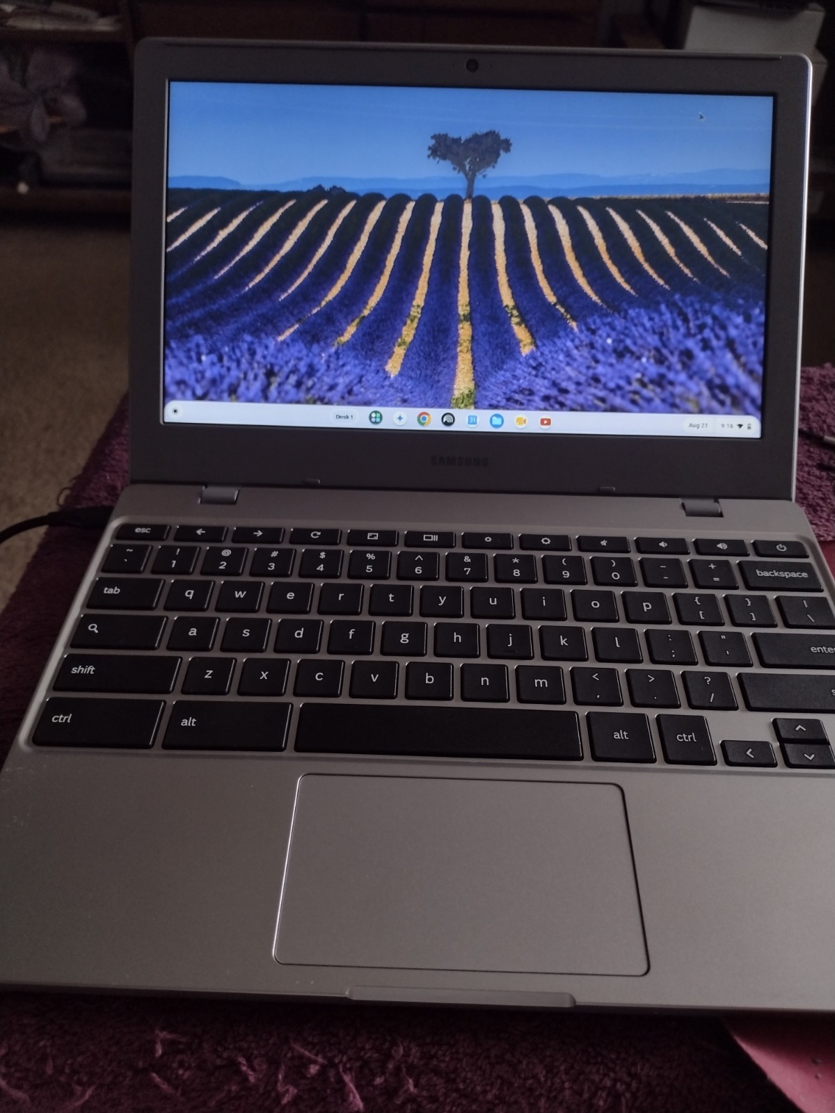 SAMSUNG XE310XBA K01US Chromebook 4 11.6" Intel N4020 4GB RAM 32GB GOOD RUNNING