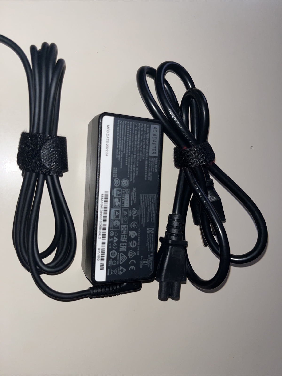 New Generic 65W USB-C Charger Type-C Adapter Lenovo Yoga Thinkpad 20V 3.25A