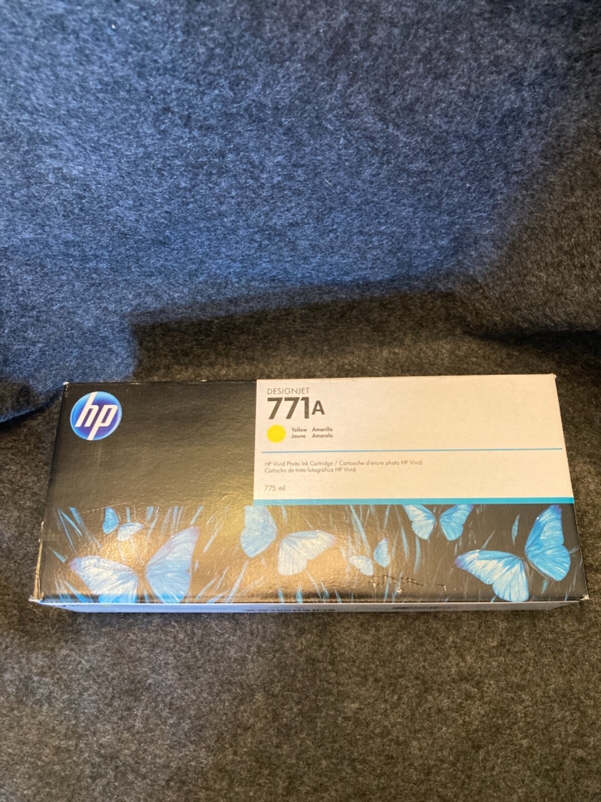 HP 771A B6Y18A 775 ml DesignJet Yellow Ink Cartridge
