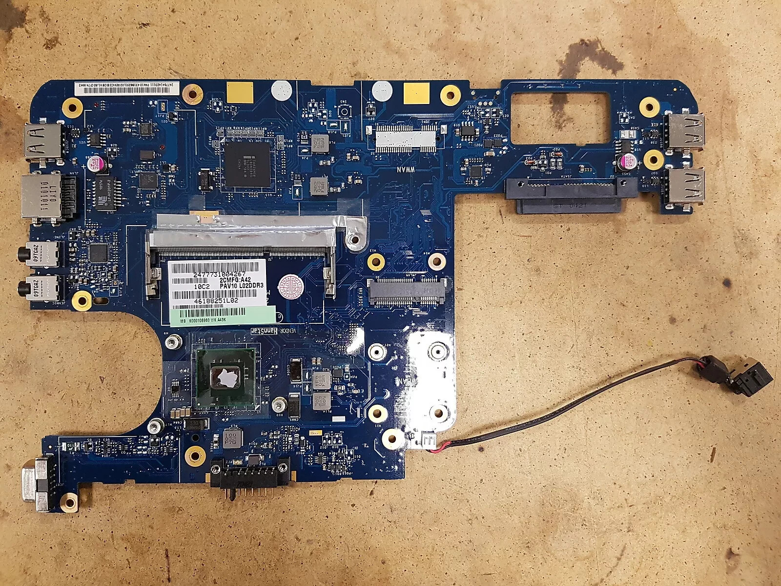 MOTHERBOARD MOTHERBOARD for Toshiba NB250 Series Motherboard K000106960