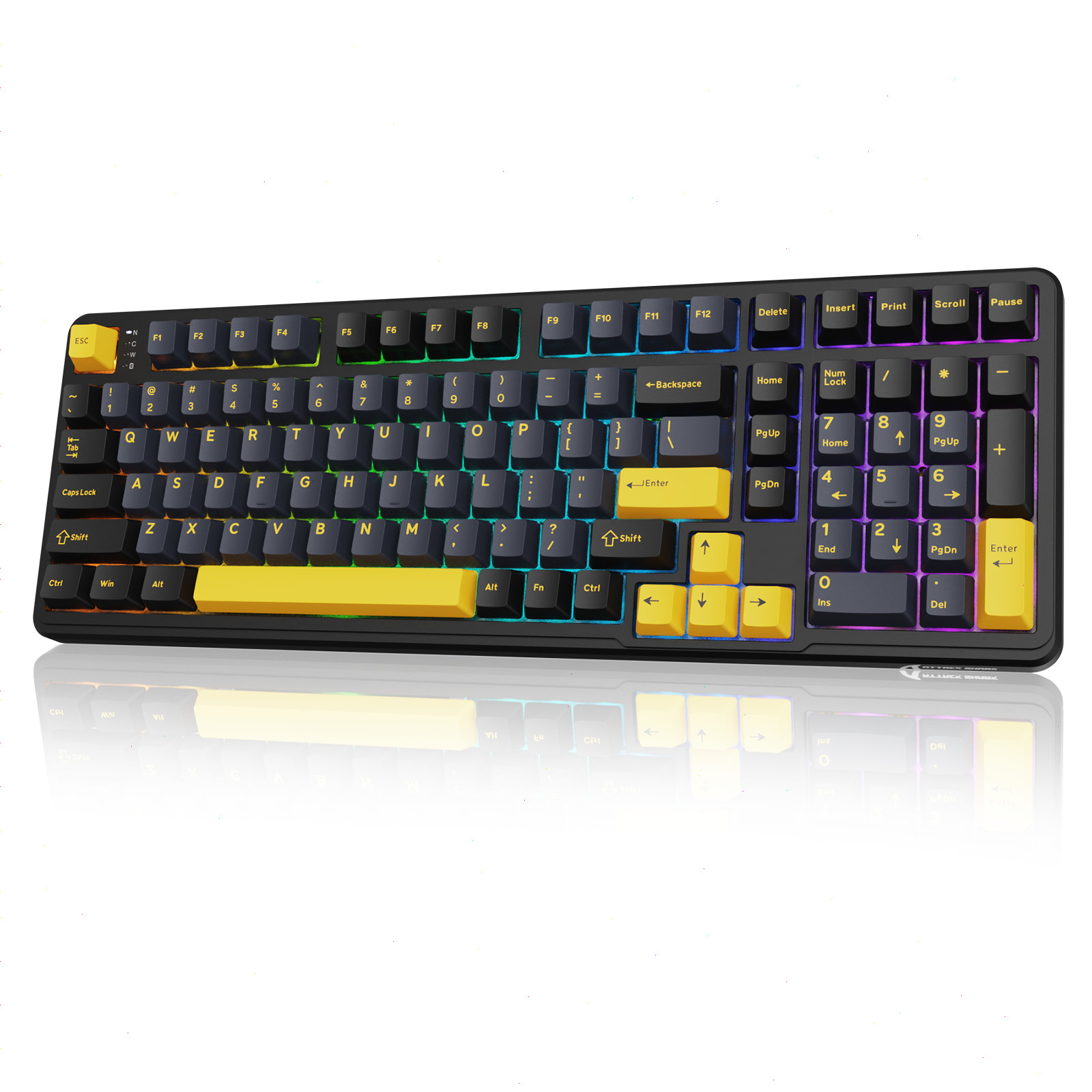 ATTACK SHARK X98 Full-size Wireless Mechanical Keyboard Tri-mode Gasket-mounted