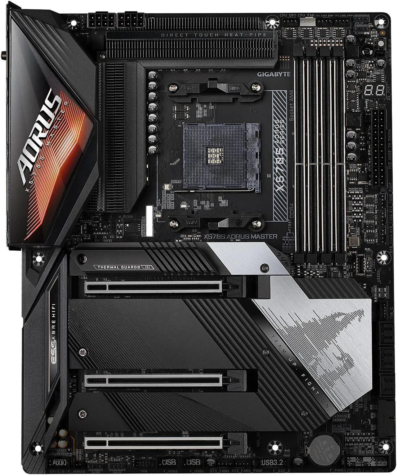 GIGABYTE X570S AORUS MASTER AM4 AMD X570 USB 3.0 ATX AMD Motherboard
