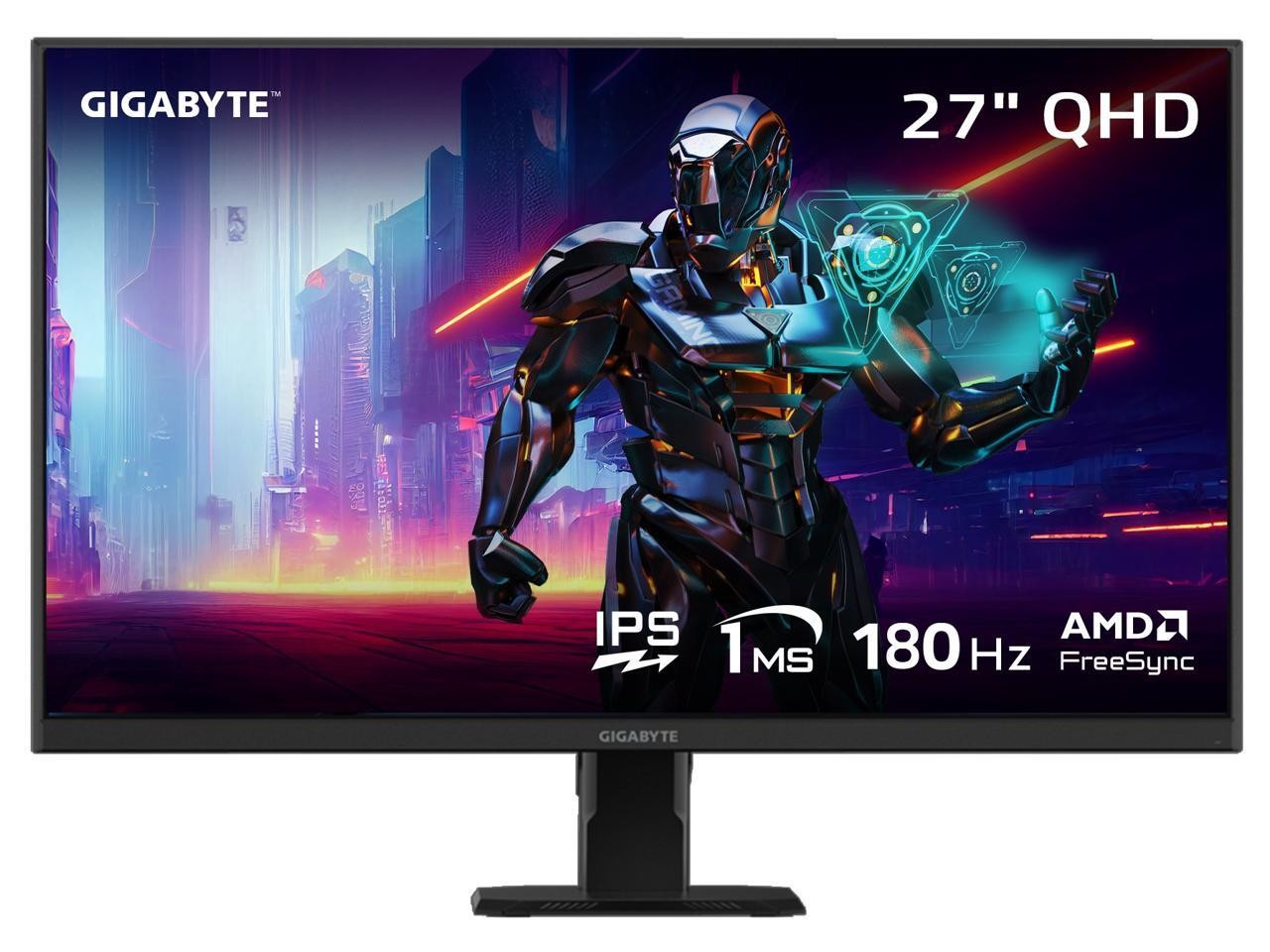 GIGABYTE GS27QA SA 27" QHD 2K IPS 180 Hz Tilt, FreeSync Premium Gaming Monitor