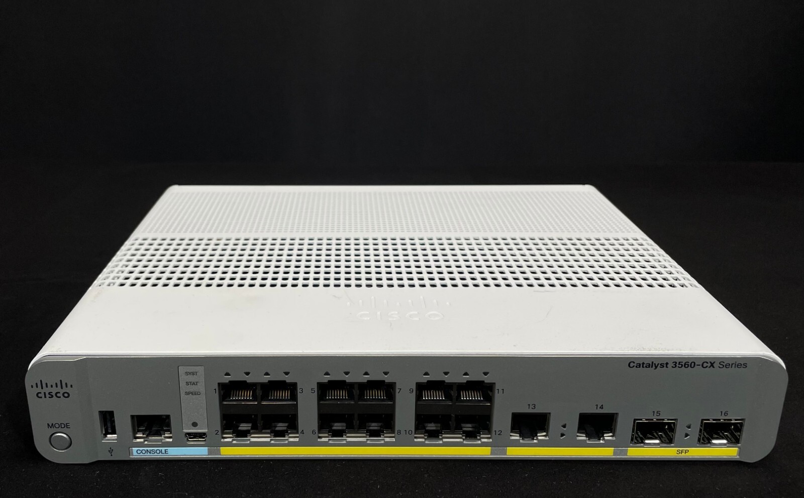 Cisco WS-C3560CX-12TC-S 12 Port 3560-CX Data IP Base Switch - Same Day Shipping
