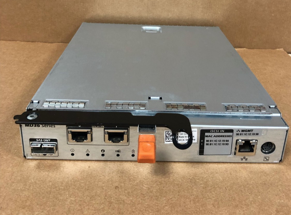 DELL 10GB ISCSI DUAL PORT RAID CONTROLLER E02M003, MD36 0M6WPW M6WPW