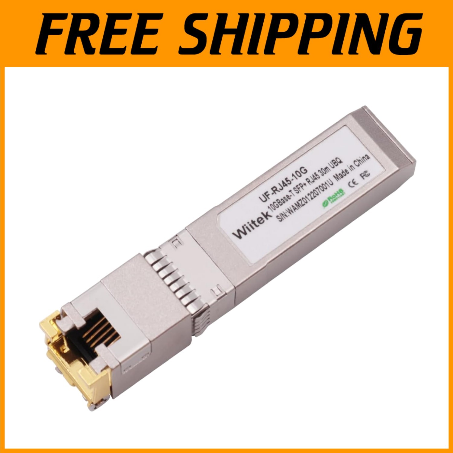 10G Ethernet Copper SFP+ Transceiver - 30m*#//%