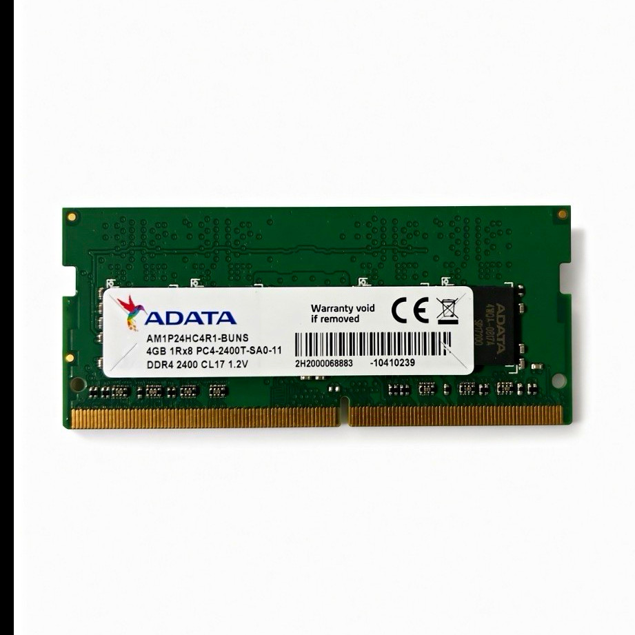ADATA 4GB DDR4 SO-DIMM PC4-2400T 260-Pin RAM AM1P24HC4R1-BUNS