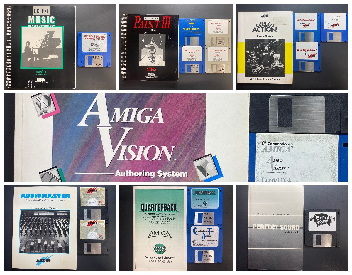Vintage Commodore Amiga Home Studio Software Bundle | Pro AV & System Toolkit