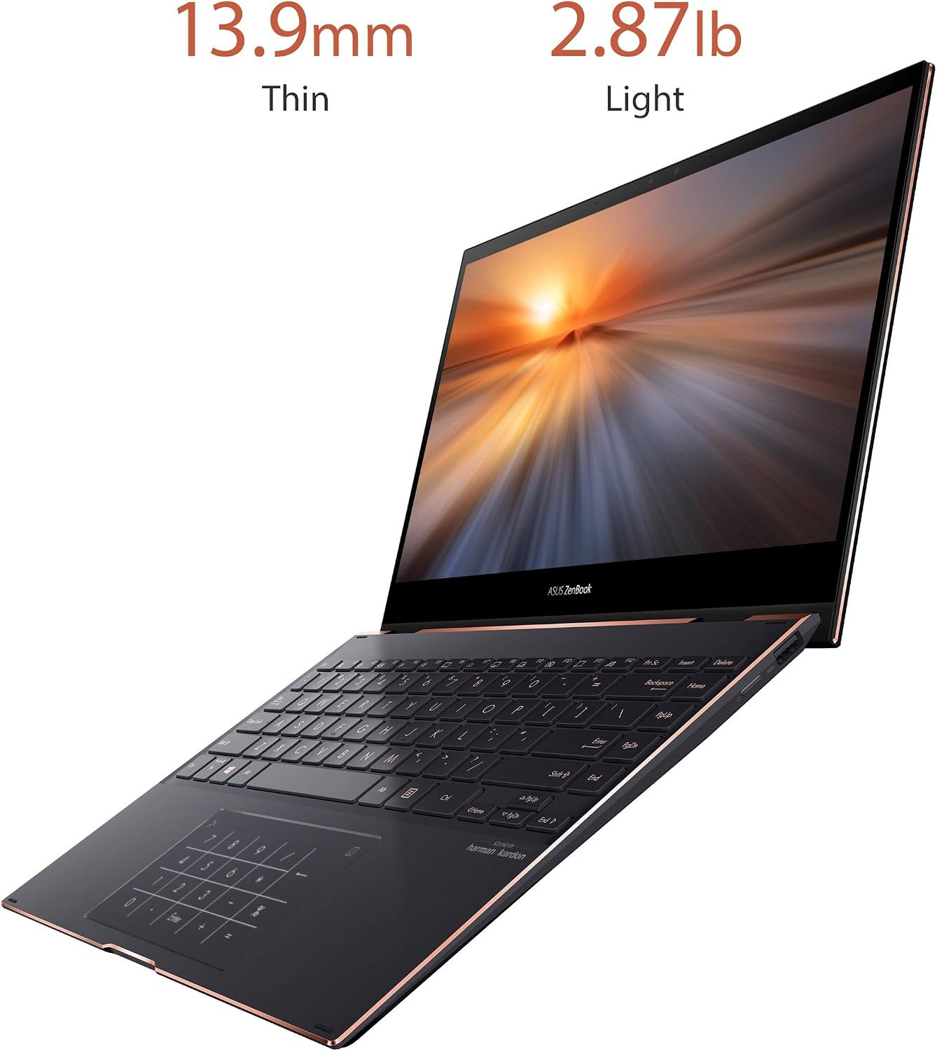 ASUS 13.3 ZenBook Flip S 13/4K Touch/i7-1165G/1T SSD/16GB/Win11P UX371EA-XH77T..