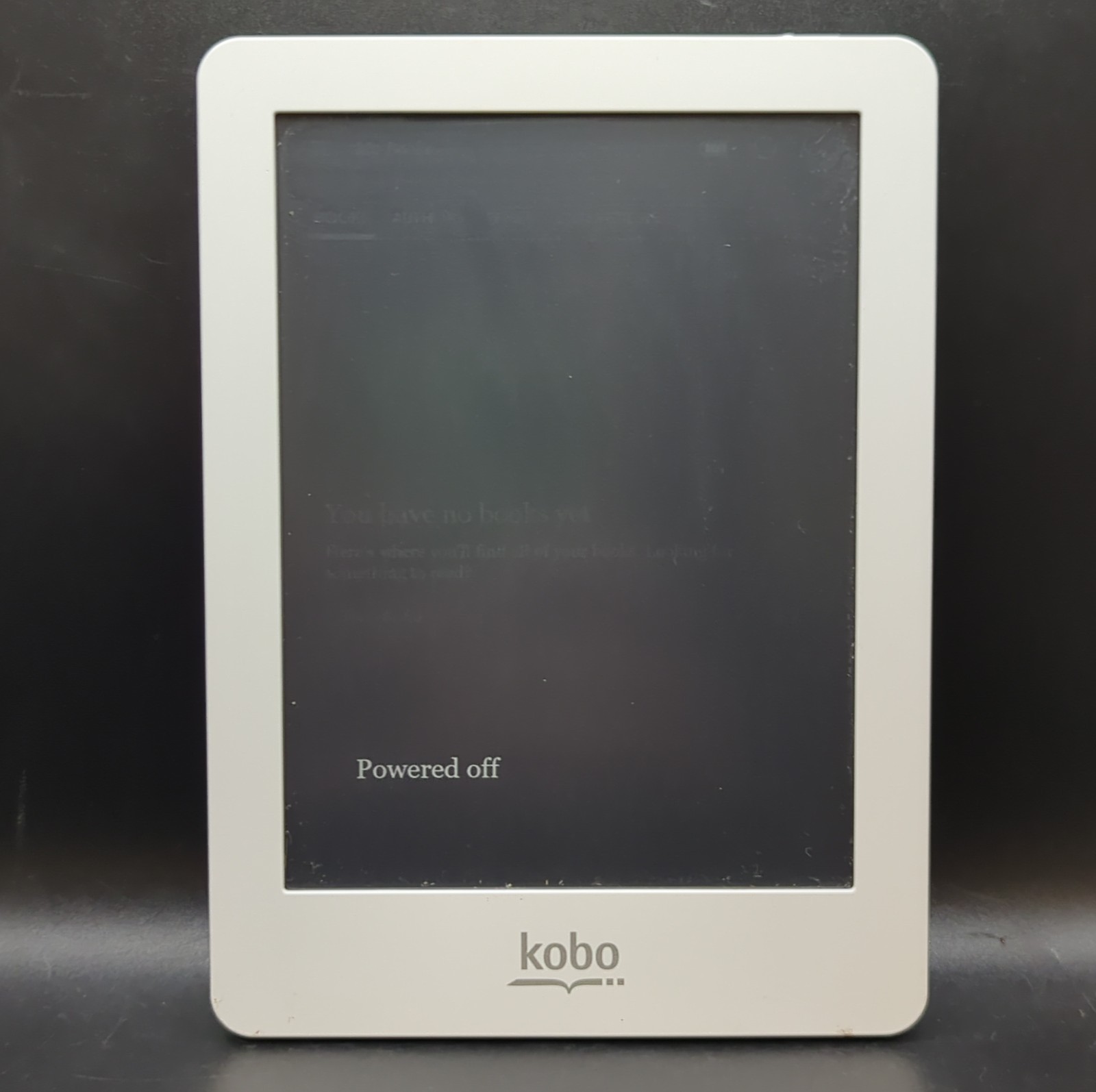 Kobo Glo N613 eBook Reader 6" Display 2 GB Storage White Blue - Tested