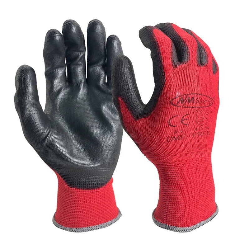 Professional Protective Work Gloves 24PCS/12Pairs Men Women Safety Nylon Garden