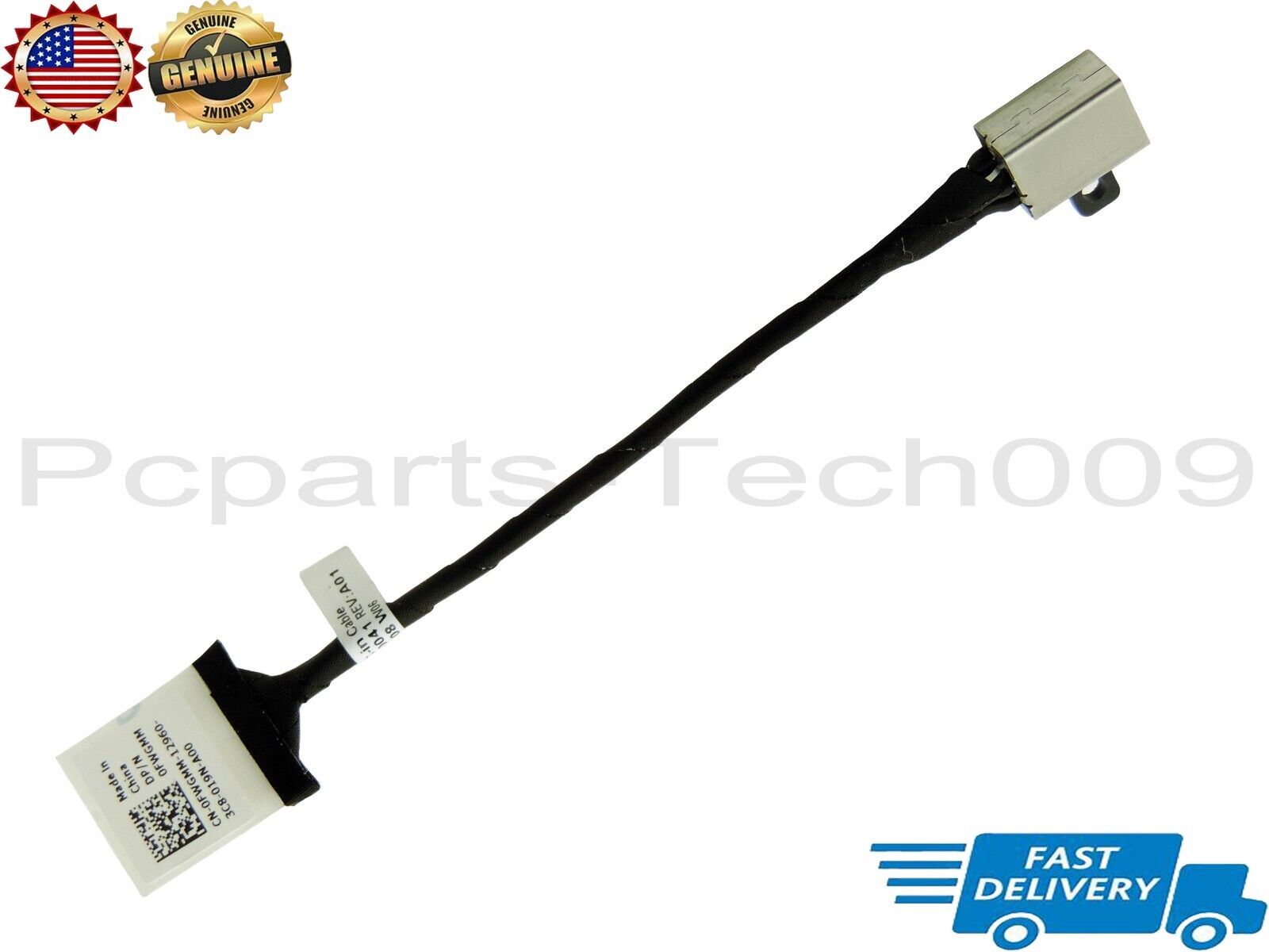 Genuine For Dell Inspiron 15 3567 DC Power Jack in Cable Charging Port 0FWGMM