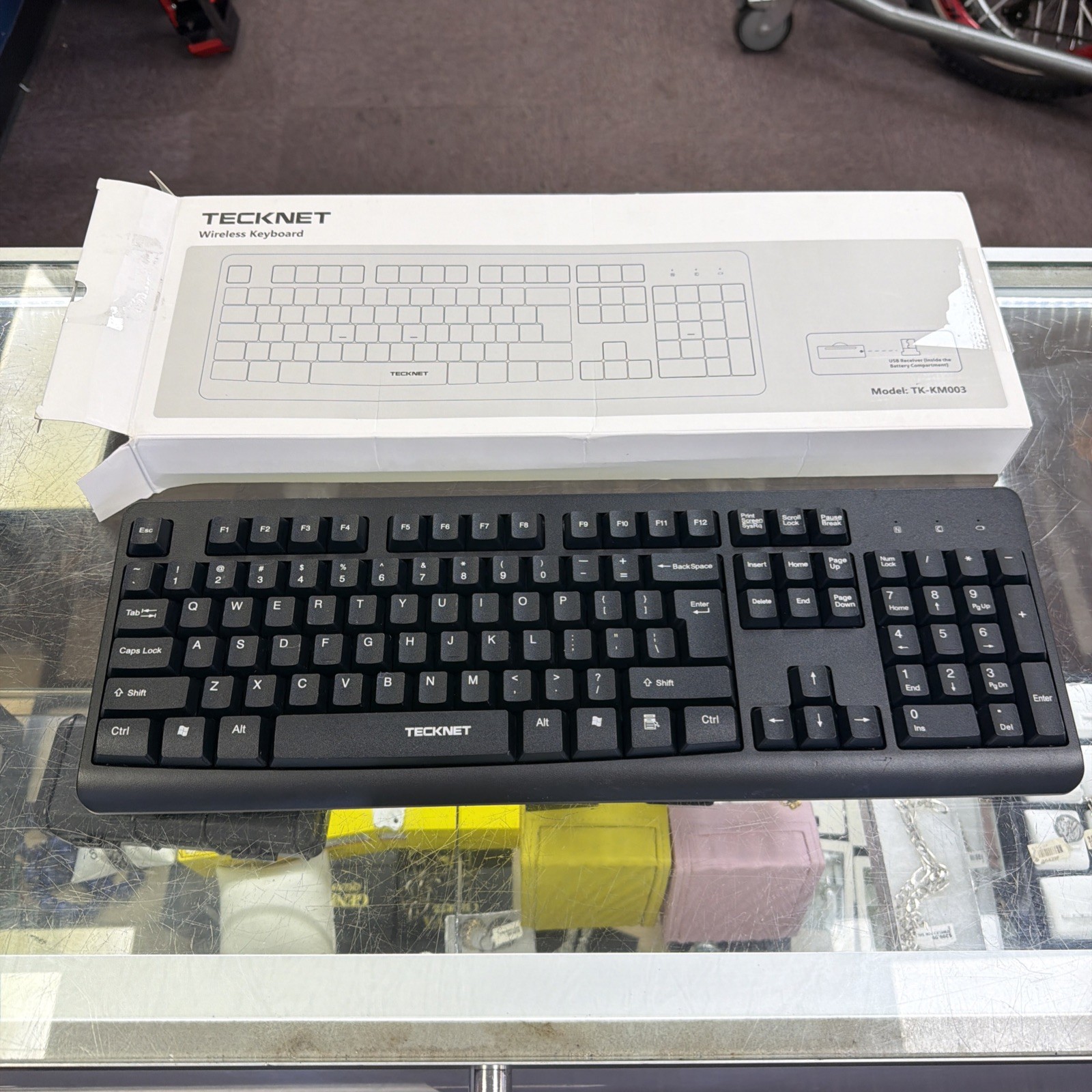 TeckNet Wireless Keyboard Model TK-KM003 