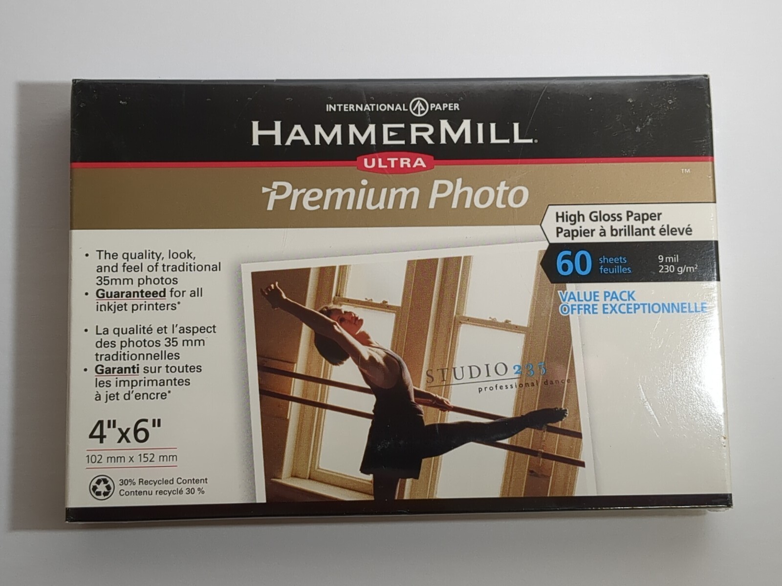 Hammermill High Gloss Ultra Premium Pro 4 x 6 Photo Paper 60 Sheets