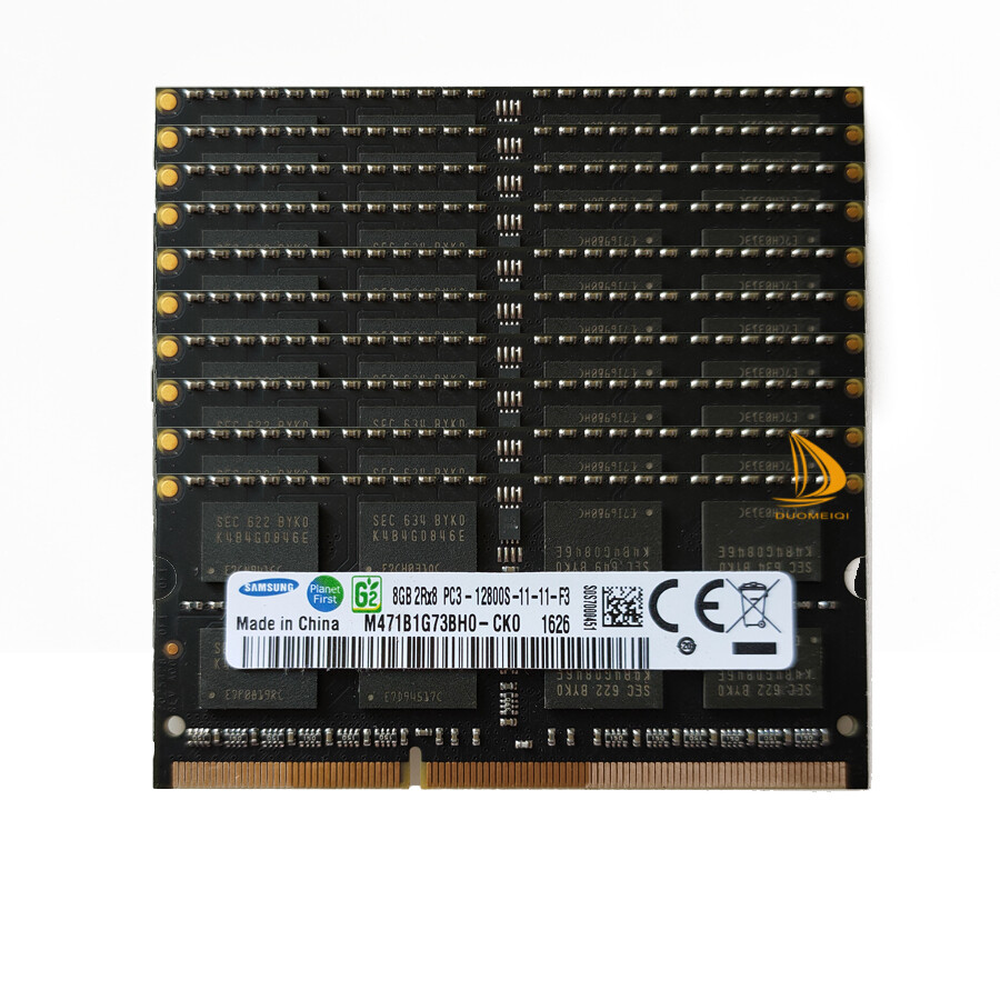 LOT Samsung 10x 8GB 2RX8 DDR3 1600MHz PC3-12800S SODIMM Laptop RAM Memory NONECC