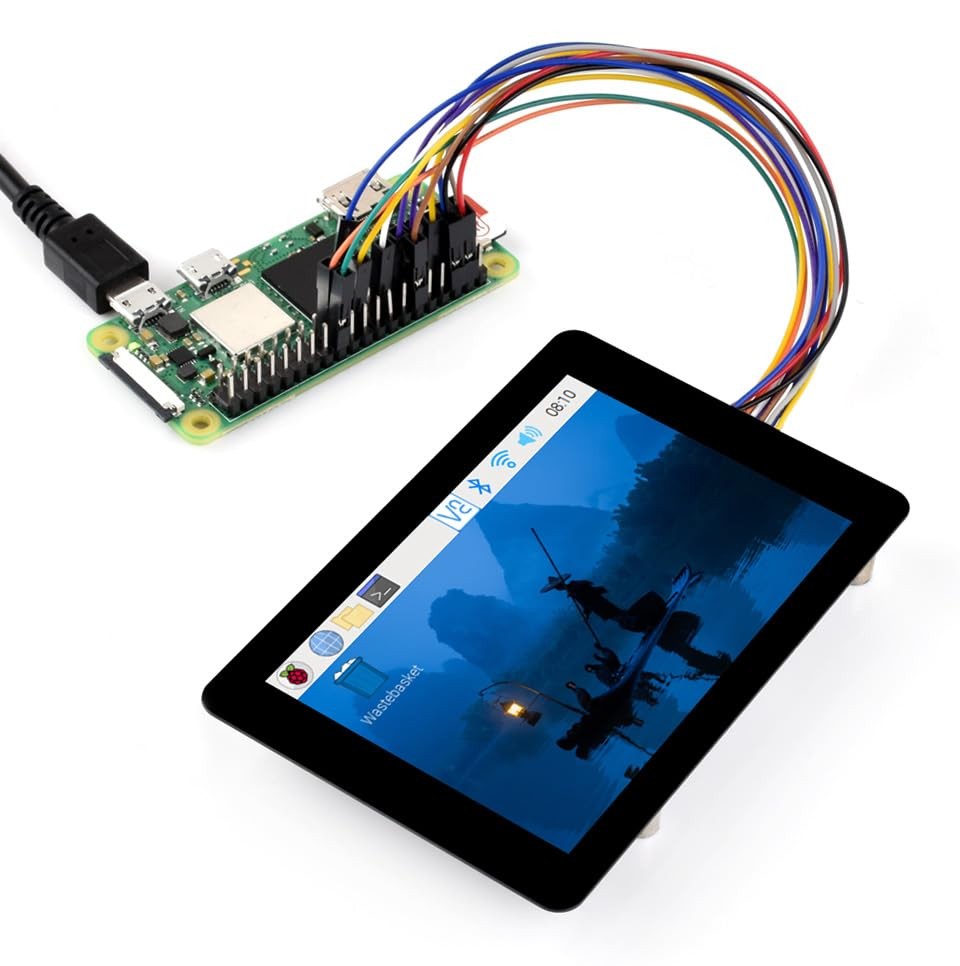 3.5-inch 320x480 Touch Panel Screen Display Monitor Module HAT Starter Kit