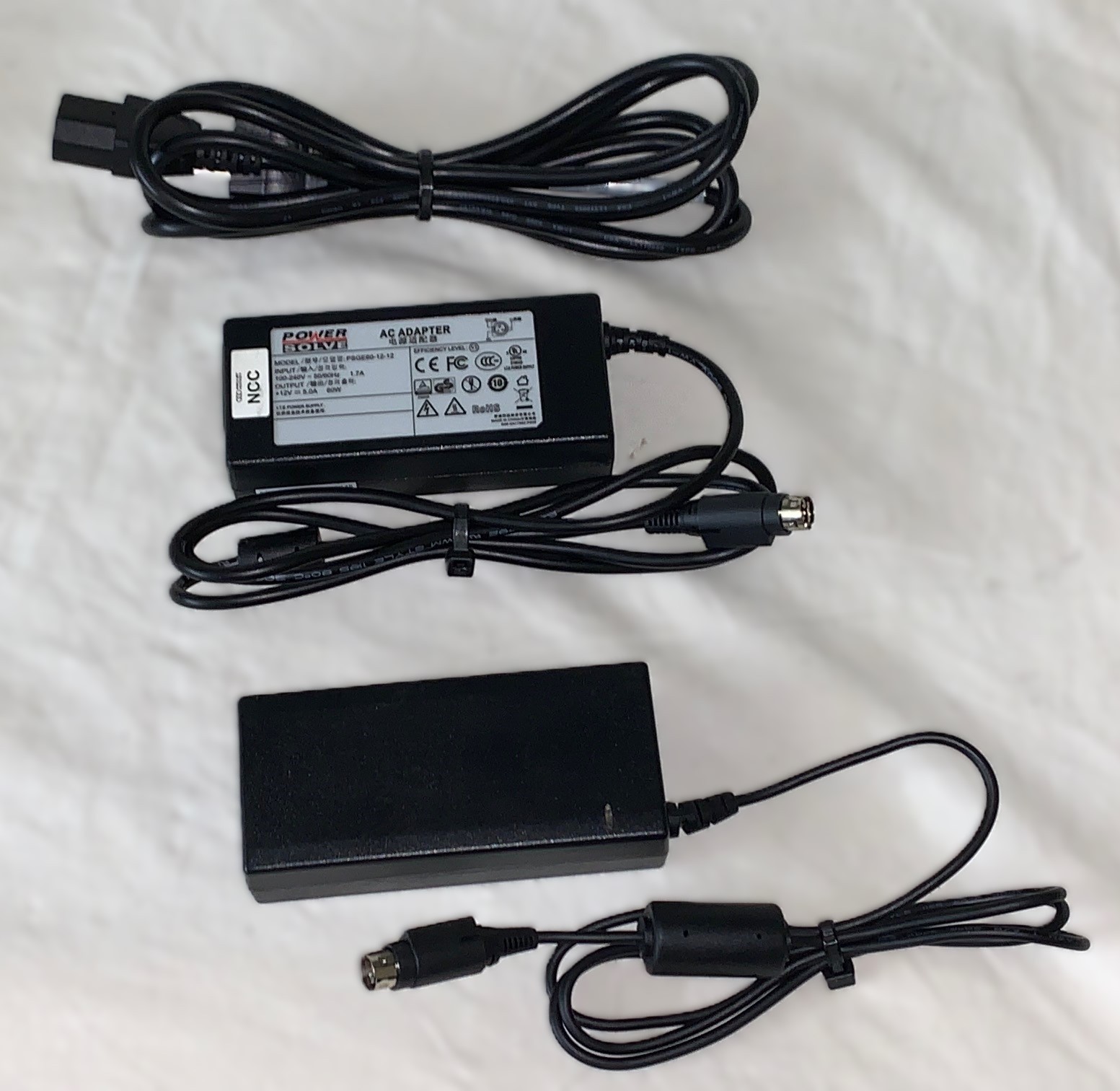 Power Solve 12v 5.0 amp 3 pin AC Adapter for Amulet Hotkey DXZ4