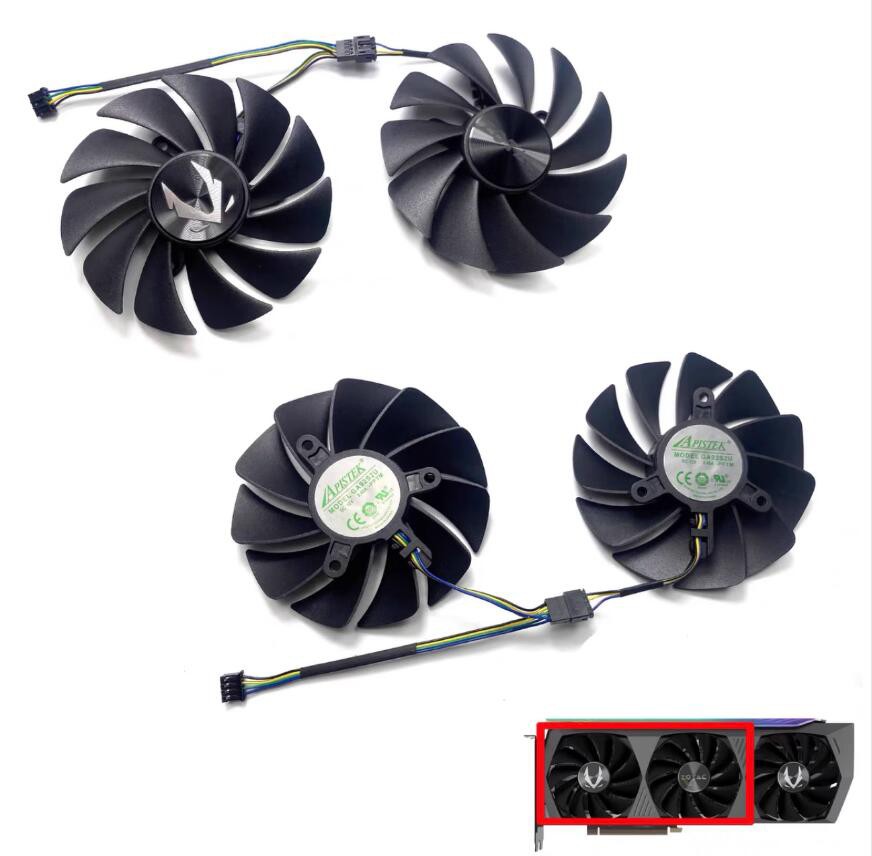 For ZOTAC RTX3090 30080ti 3080 3070ti AMP Graphics Card Cooling Fan GA92S2U ~~~