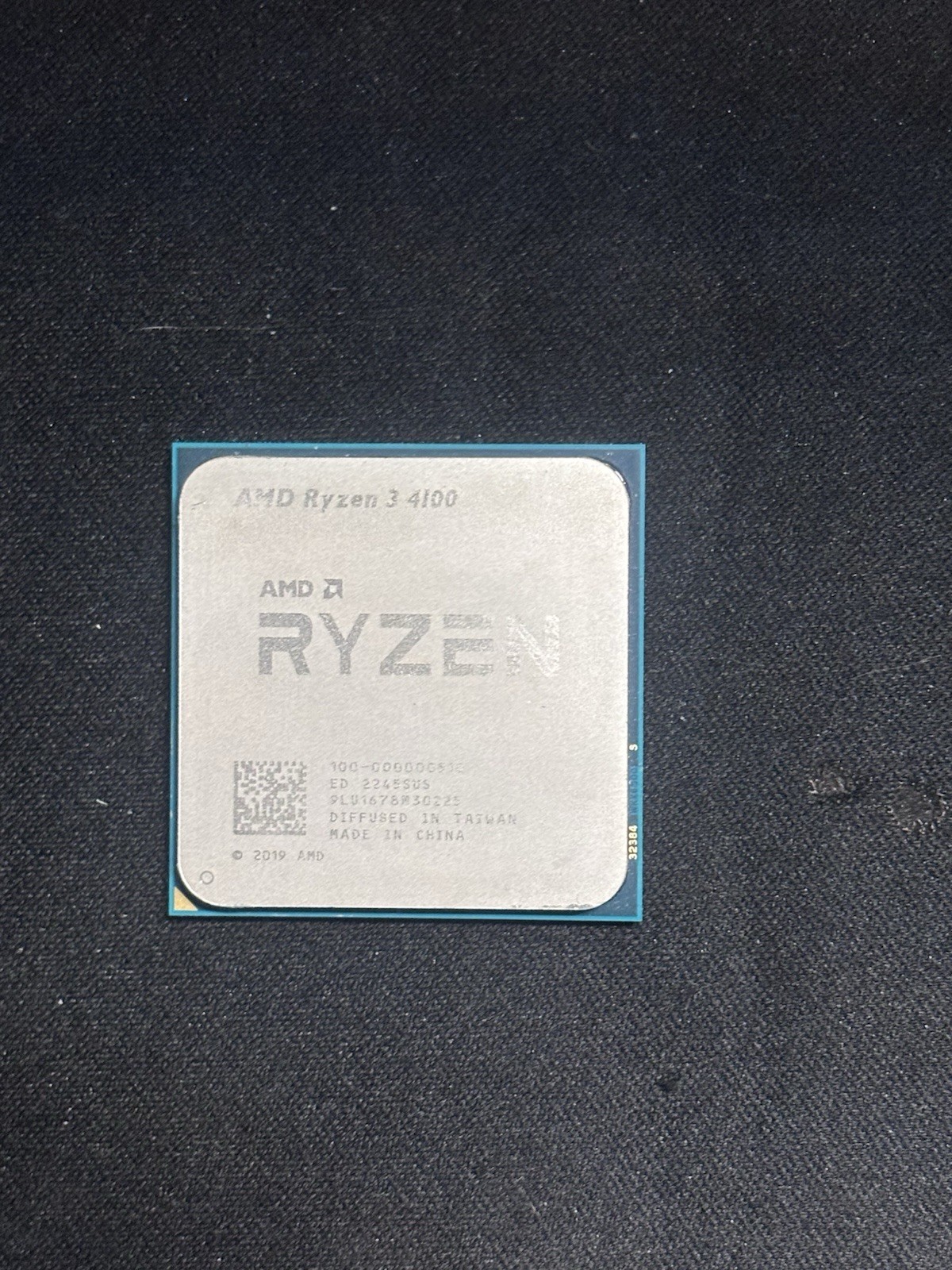 AMD Ryzen 3 4100 Desktop CPU Processor AM4 4-Core 8-Thread Tested Working