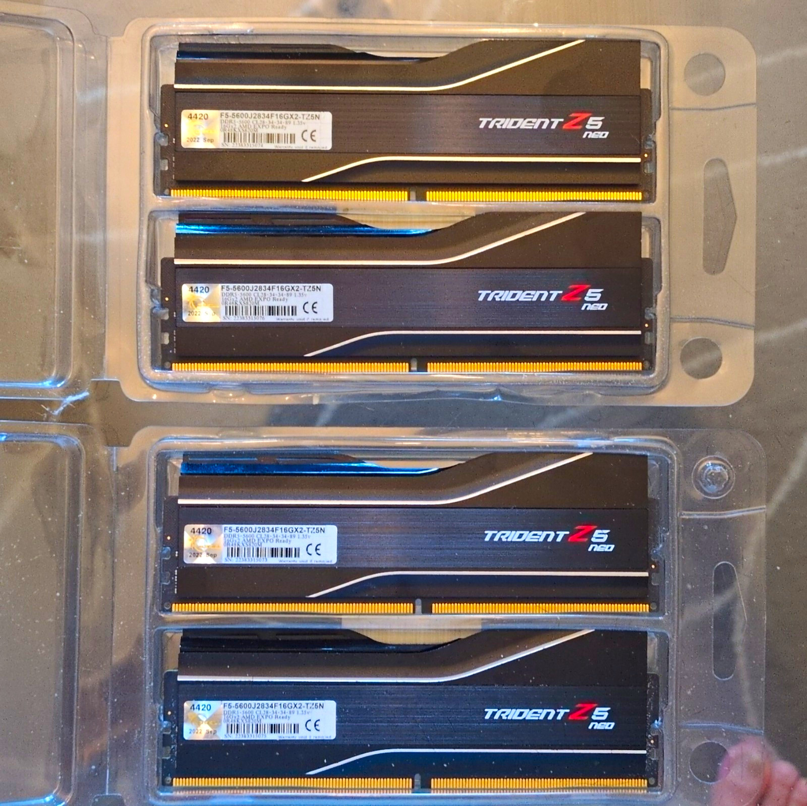 G.SKILL Trident Z5 Neo 32GB (2x16GB) DDR5-5600 DIMM EXPO CL28