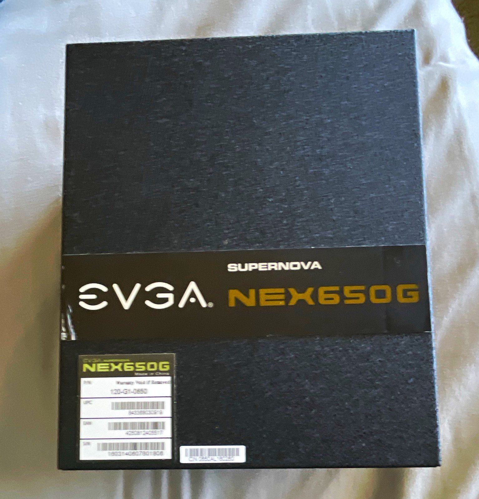 EVGA SuperNOVA NEX650G 650W Modular ATX PSU 24-Pin 8-Pin PCIe SATA