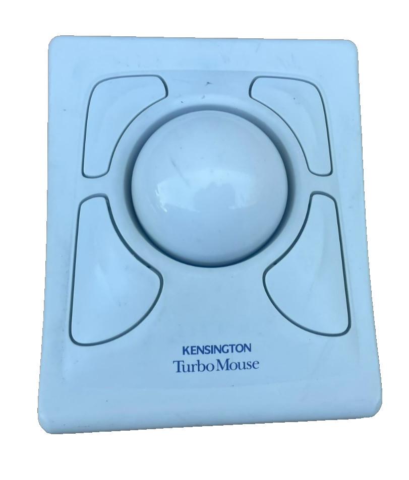 Kensington Turbo Mouse 5.0 Programable Trackball 64210 (No Cables Included)