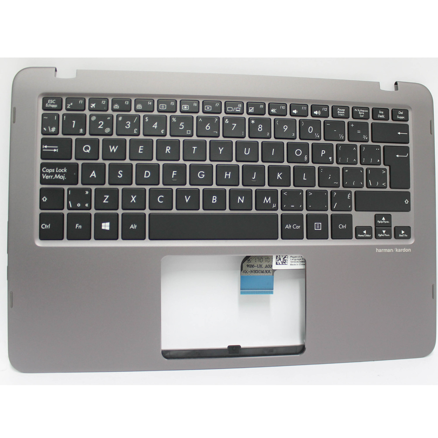 ASUS Palmrest Top Cover w/ Keyboard 13NB0C02AM0341 Zenbook Flip UX360UA Grade A