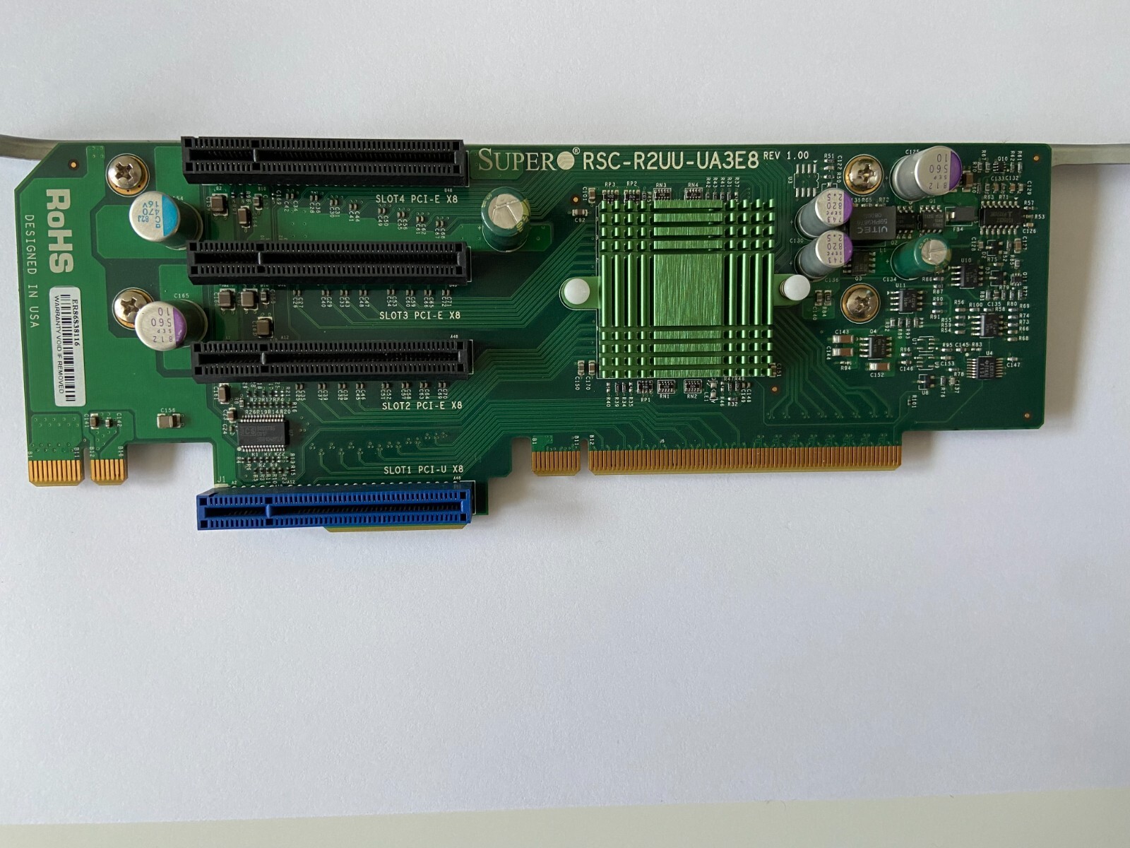 Supermicro RSC-R2UU-UA3E8 2U Riser Board 1x UIO 3x PCI-e