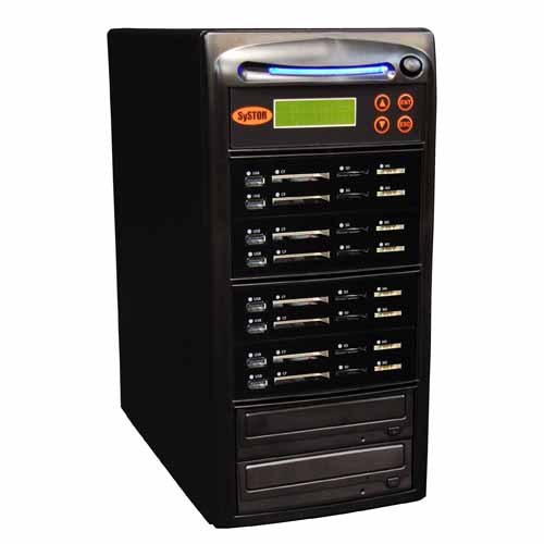 Systor 1:7 USB/SD/CF Flash Memory Card Copier & Bluray Disc Duplicator 2YR WRNTY