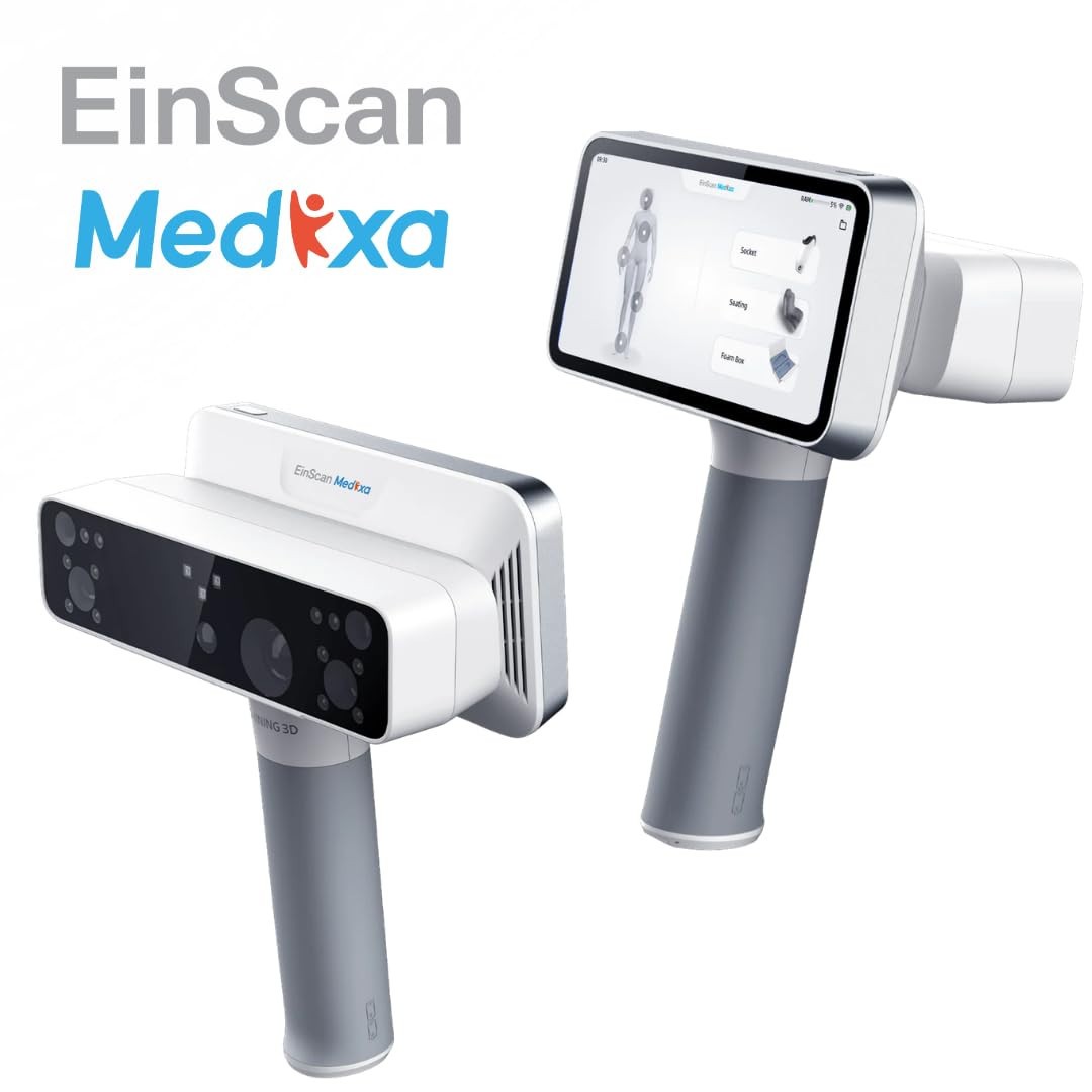 Medixa Medical 3D Scanner Clinical Structured Light Orthotics Prosthetics CAD