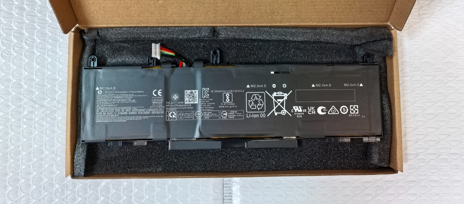 OEM WP03XL Battery For HP EliteBook 1040 X360 830 845 860 G9 G10 11.58V 51.30Wh