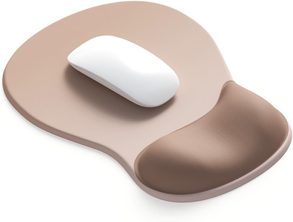 ErgoComfort Gel Wrist Rest Mouse Pad-Ergonomic Office Mousepad W/ Wrist