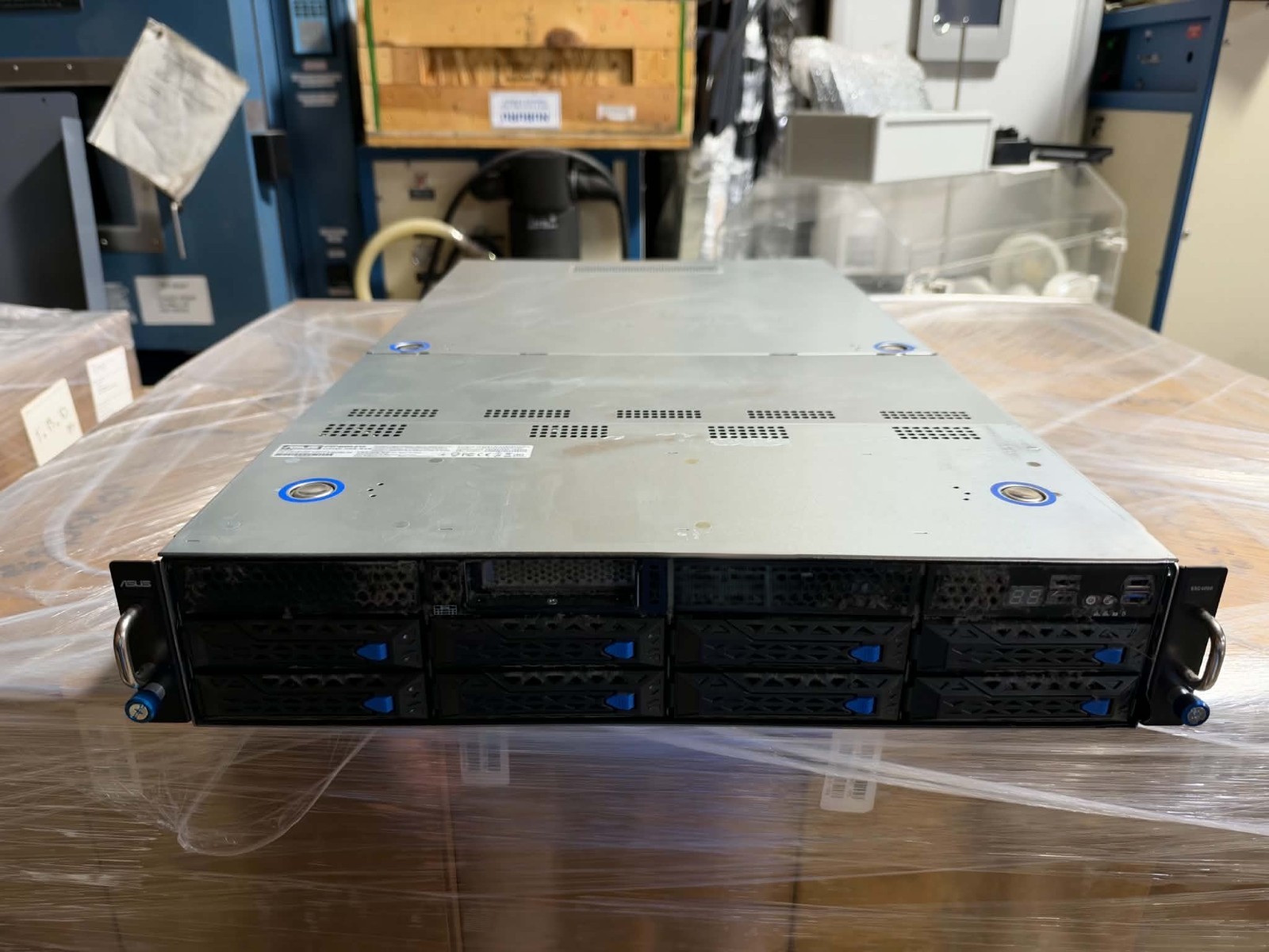 ASUS ESC4000-E10 Intel Xeon FCLGA4189 2U GPU Rack Server w 2x 2200W PS 8 Trays