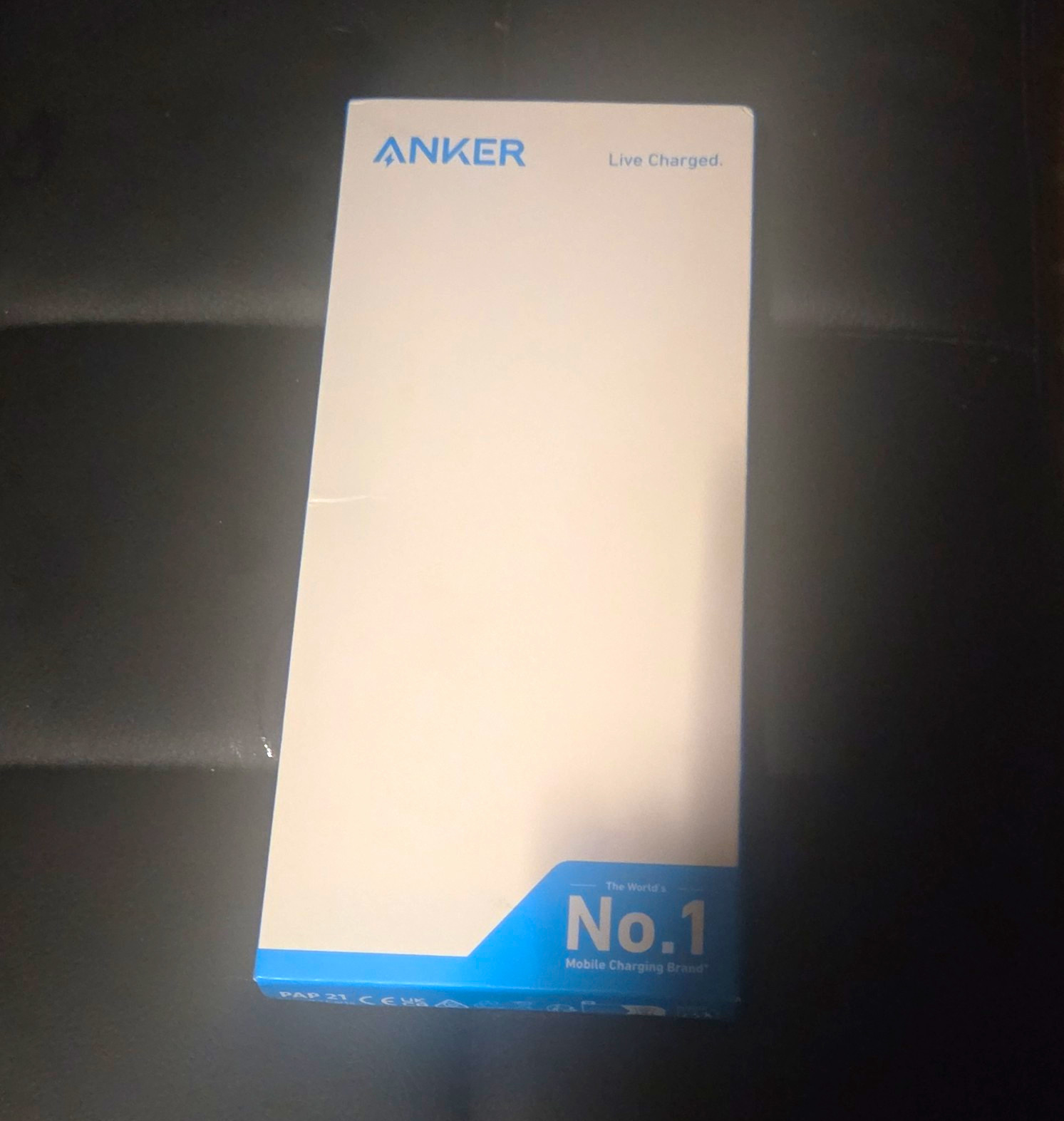 Anker USB-C to USB-C 6 ft Braided Cable 2-Pack 60W White A8753 5V