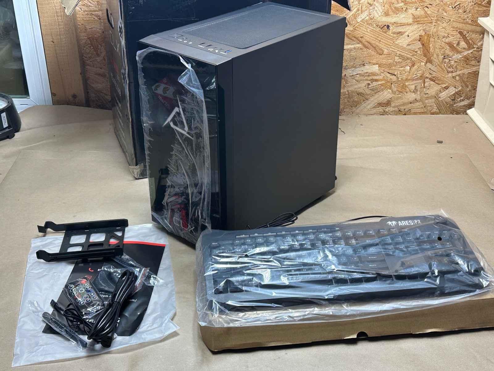 CLX Gaming Desktop Computer AMD 3.8GHz Ryzen 7 5700G, 16GB Ram 1TB m.2 SSD Win11