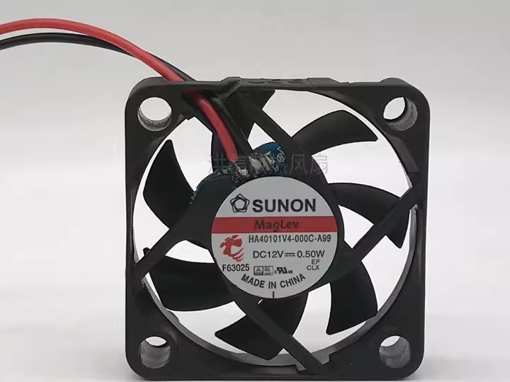 1PCS Genuine SUNON 4010 HA40101V4-000C-A99 DC12V 0.50W 4CM Silent Fan