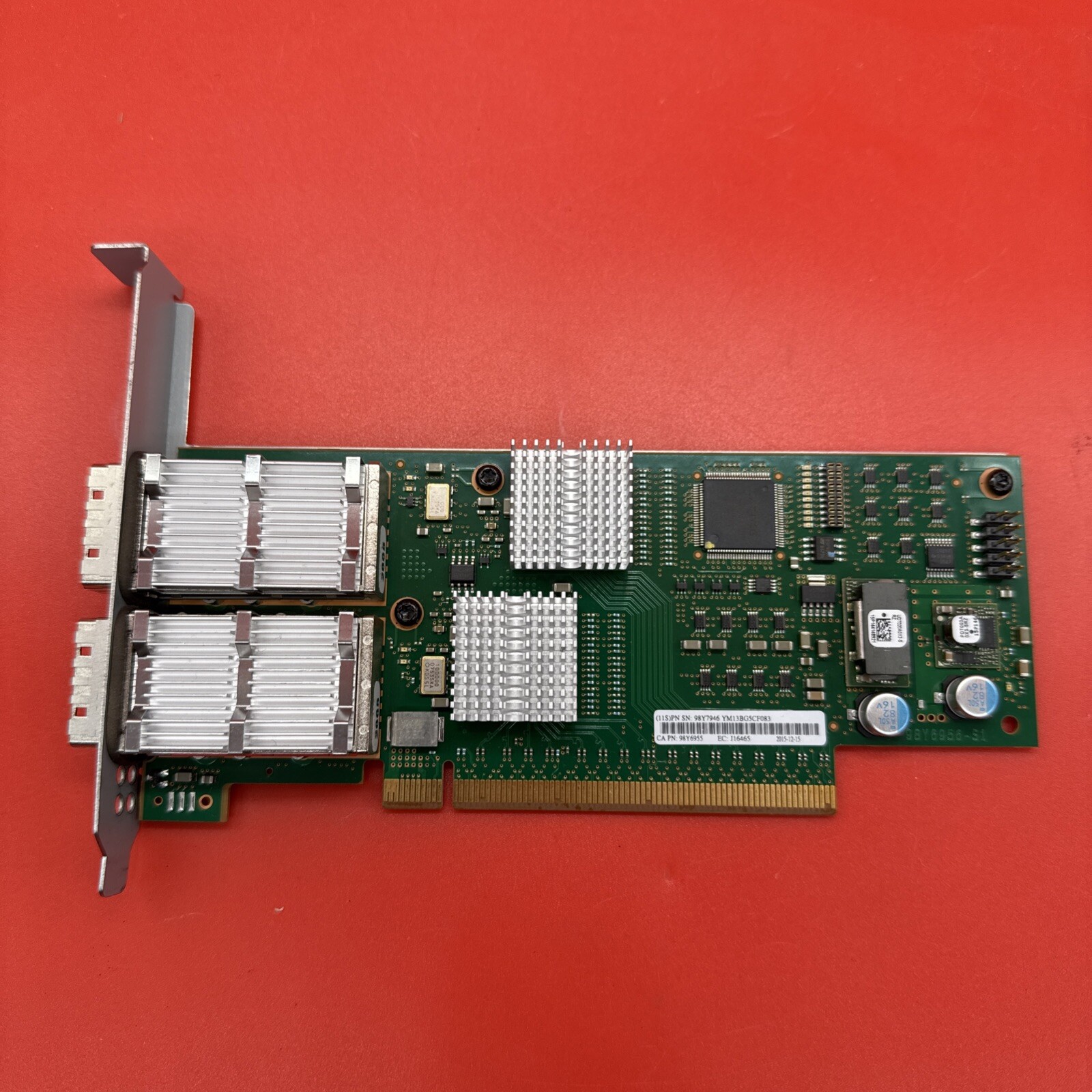 IBM Feature 2665 98Y6956 00E9274 40Gb 2 Port PCI-e Full Height Network Adapter