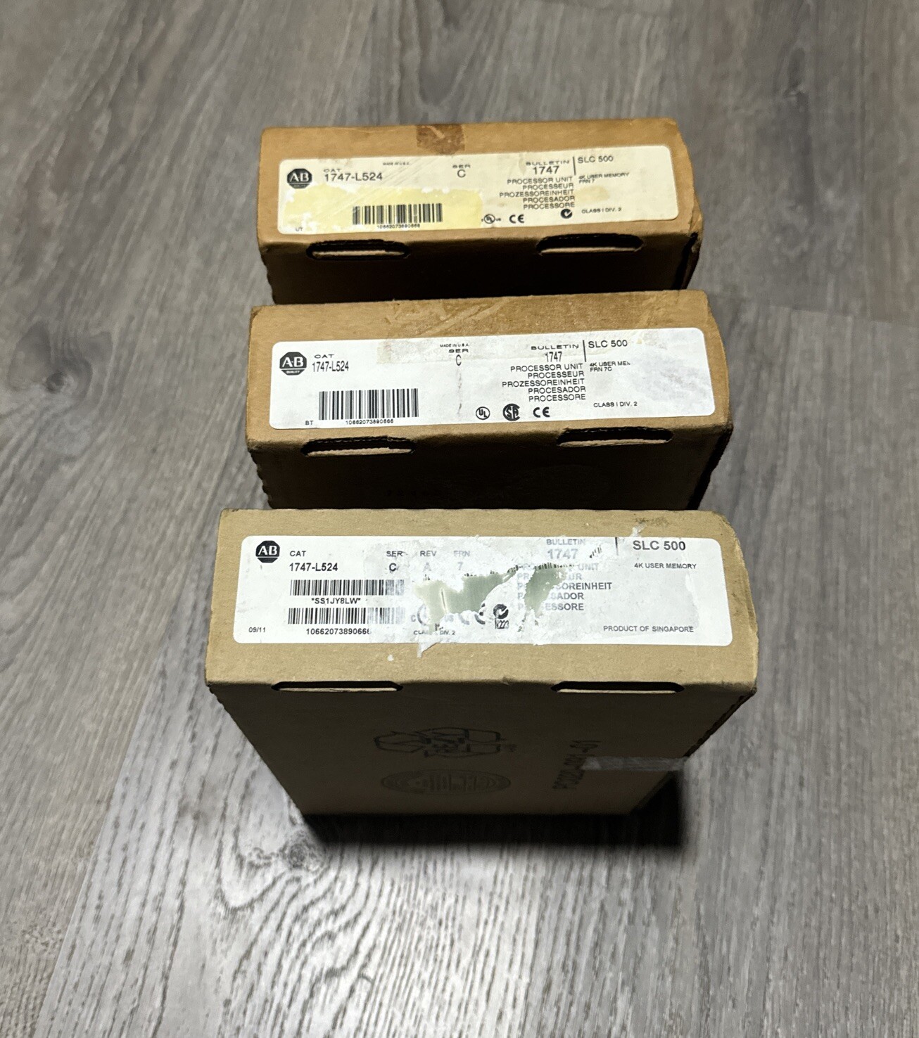 Surplus Sealed Allen Bradley 1747-L524 C Frn 7 Processor SLC 500 5/02 DH-485 Qty