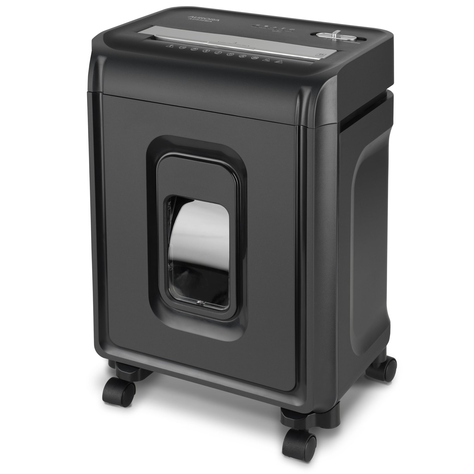 Paper Shredder 8 Sheet Micro Cut High Security P 5 20min AU830MA Aurora Card