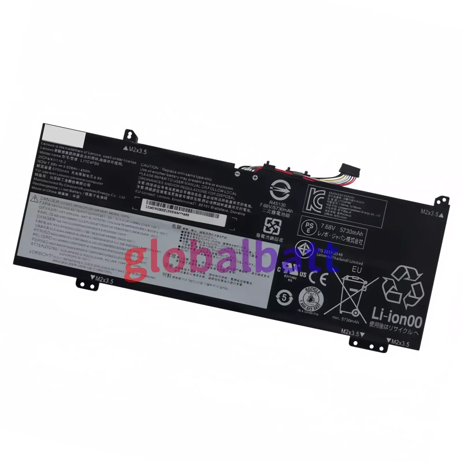 New OEM Genuine L17C4PB0 L17M4PB0 Battery for Lenovo Yoga 530-14IKB Flex 6-14IKB