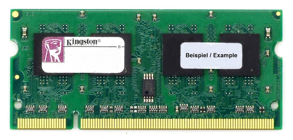 512MB Kingston DDR2 Laptop RAM PC2-5300 667MHz CL5 SO-DIMM KFJ-FPC218/512 200p