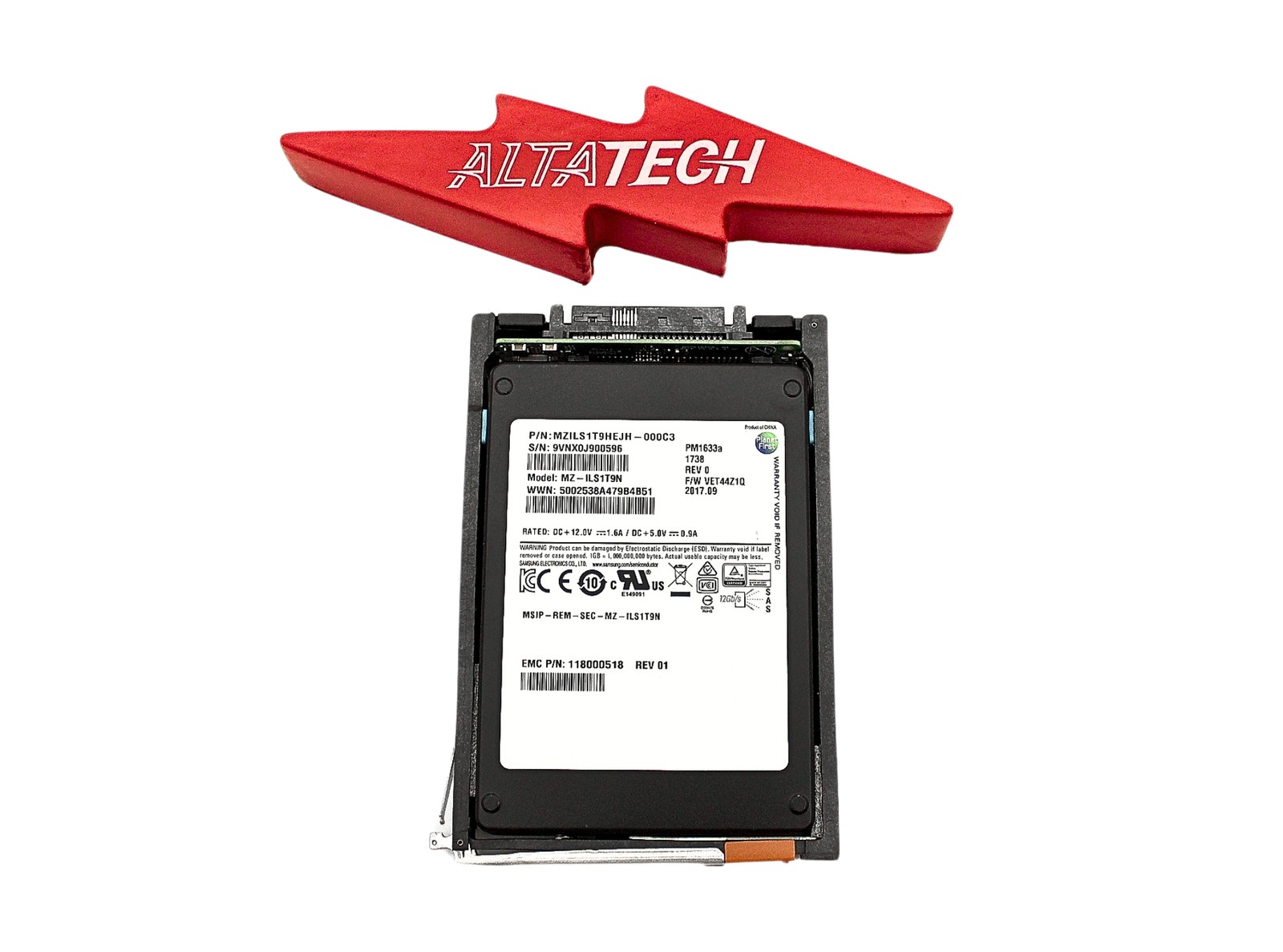 EMC 005052582 1.92TB SSD SAS 2.5 12G