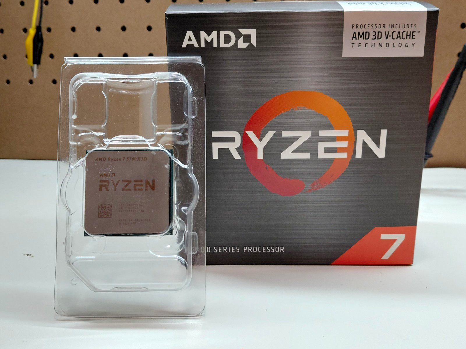 AMD Ryzen 7 5700X3D 8-Core AM4 CPU 3D  V-Cache, With Box