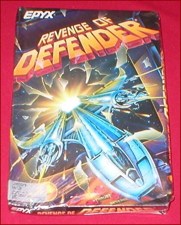 Revenge of Defender for the Commodore 64 C64 128 Computer NEW SEALED