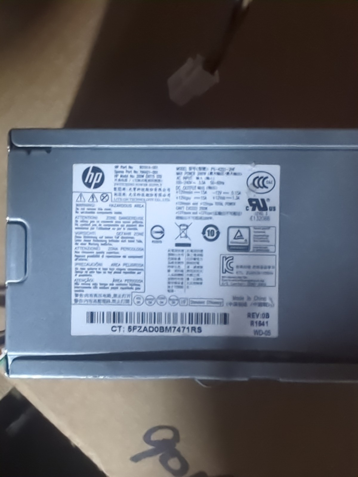 HP PSU Power Supply 901914-001 002 796421-001 @HPP7
