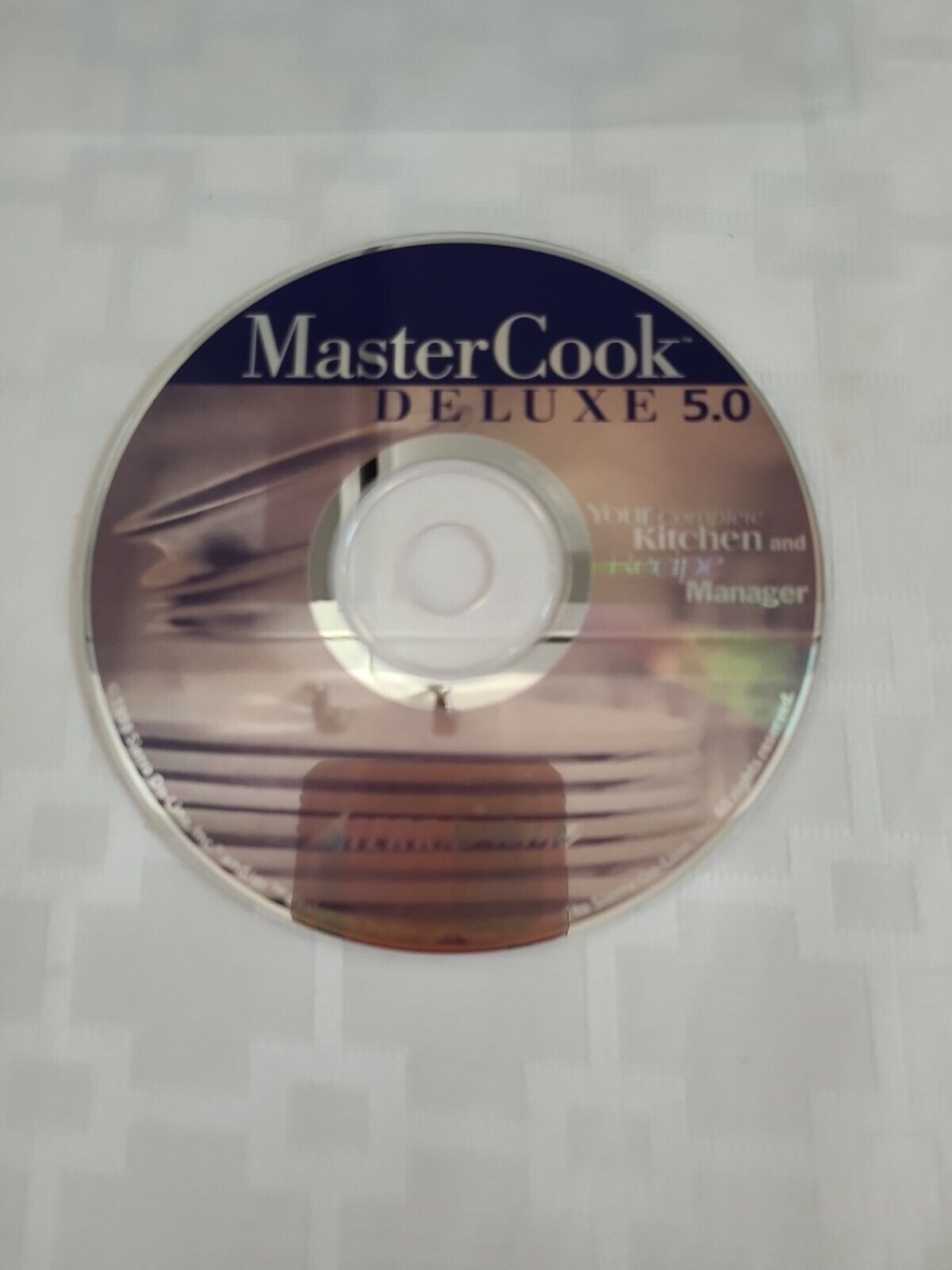 Sierra Home Deluxe Master Cook 5.0 PC Software Disc 1998