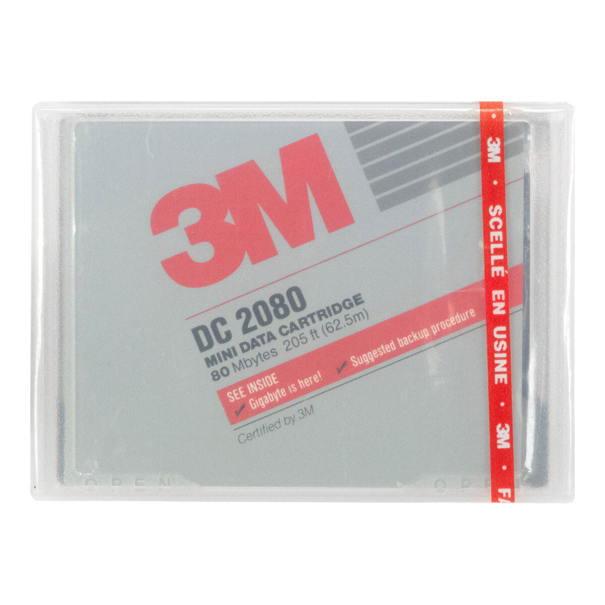 3M DC 2080 MINI DATA CARTRIDGE 80MB